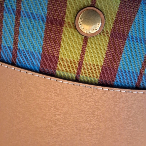 Tory Burch Ella Plaid Market Tote – NWT - Picture 10 of 14